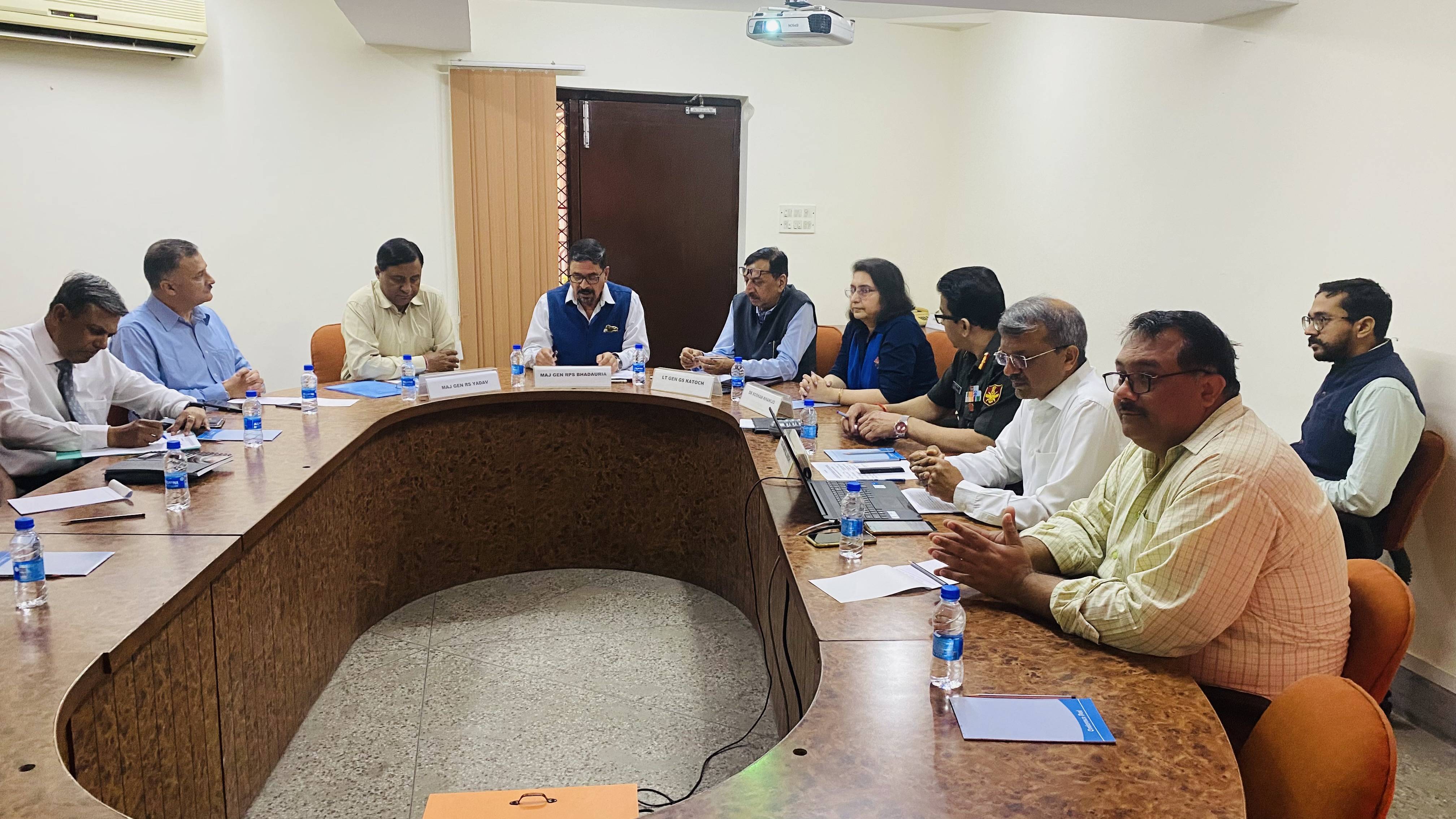 Image Report on Col. Harpal Singh's First Scholar's Presentation